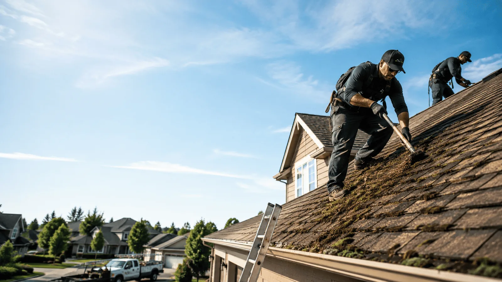 Roof Moss Removal in Nevada, IA near me
